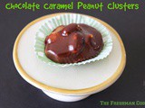 Chocolate Caramel Peanut Clusters/#FoodieExtravaganza