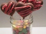 Chocolate Heart Lollipops