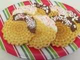 Christmas Pizzelles