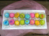 Colorful White Chocolate Truffles