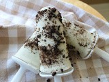 Cookies and Cream Frozen Pudding Pops / #15 Minute Friday