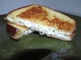 Crab Rangoon Grilled Cheese Sandwich~a Crazy Cooking Challenge