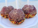 Cranberry Pecan Cake Balls / #Cranberry Week