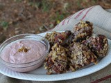 Cranberry Pecan Chicken Wings / #OurFamilyTable