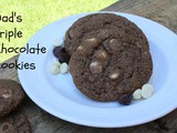 Dad's Triple Chocolate Cookies