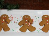 Gingerbread Men Cookies / #ChristmasCookiesWeek