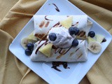 Grilled Fruit Tortilla Rollups/#Farmer's Market Week