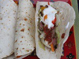 Grilled London Broil Steak Tacos / #SundaySupper