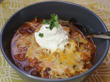 Grilled Pork Tenderloin Chili