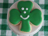 Happy Shamrock Cookies