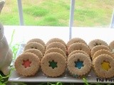 Linzer Buttercream Spring Cookies