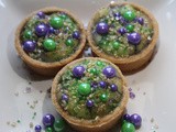 Mardi Gras Mini Tarts /#Mardi Gras