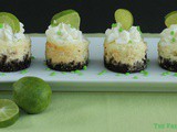 Mini Key Lime Cheesecakes