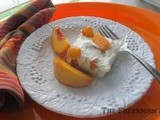 Peaches and Cream Dessert Bars/#FoodieExtravangza