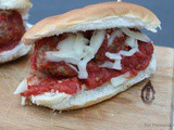 Pork Meatball Mini Sub/#FoodieExtravaganza