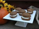 Pumpkin Whoopie Pies / #pumpkinweek