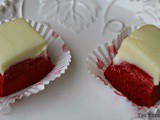 Red Velvet Fudge/Day 9 of 14 Days of Valentine's Day