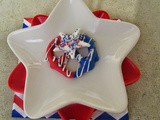 Red, White & Blue Pretzel Treats