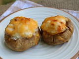 Rice and Seafood Stuffed Mushrooms / #Taste Creations