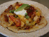 Southwestern Flatbread and a  Design Your Own Flatbread  Table / #SundaySupper