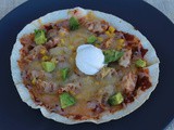 Southwestern Tortilla Pizza /