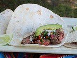 Steak Tacos with Chimichurri Sauce / #SundaySupper