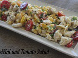 Tortellini and Tomato Salad /#FoodieExtravaganza