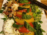 Fresh y’all | Grilled Lobster & Burrata Caprese Salad