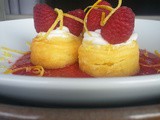 Happy Birthday Hass! | Meyer Lemon Cheesecakes with Raspberry Coulis & Lemon Oreo Crust