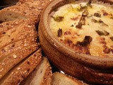 Hot Artichoke Dip & Crab Stuffed Mushrooms