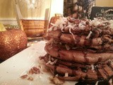 It’s all in My Head | German Chocolate Pancakes with Honey Bourbon Syrup