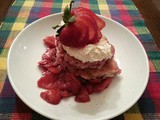 Just Like This: Mama’s Old Timey Strawberries & Cream Cobbler