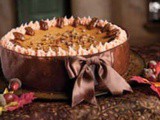 Starring…Pumpkin Cream Cheesecake with Gingersnap Crust