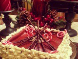 Valentine’s Day…desserts!!! | Red Velvet Cheesecake with Angel Food “Crust”
