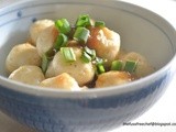 Back-to-Basics - Post # 2 : Fish Balls in Ginger Sauce and Red Spinach Soup