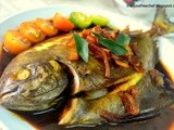 Black Pomfret in Black Sauce ala Malay Style