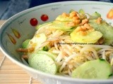 Blanched Beansprouts ala Ipoh style, with a twist