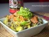 Fried Rice with Salted Salmon and Preserved Olive Leaves