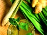 Lemongrass, Pandan, Ginger and Mint Cooler