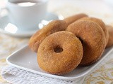 Baked Pumpkin Cake Doughnuts