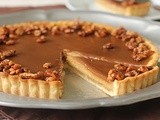 Bourbon-Caramel Pumpkin Tart