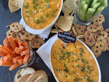 Buffalo Chicken Dip with Ranch or Blue Cheese Dressing