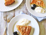 Buttermilk Cake with Blackberries