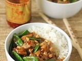 Cashew Pork with Snow Peas and Ginger