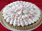 Chocolate and Peppermint Whipped Cream Tart