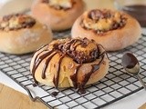 Chocolate Hazelnut Coconut Sweet Rolls