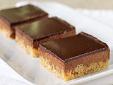 Chocolate Peanut Butter Crispy Bars