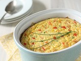 Creamy Corn Pudding Soufflé