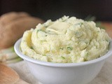 Irish Champ (or Mashed Potatoes with Scallions)
