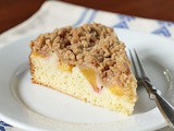 Peach Streusel Coffee Cake